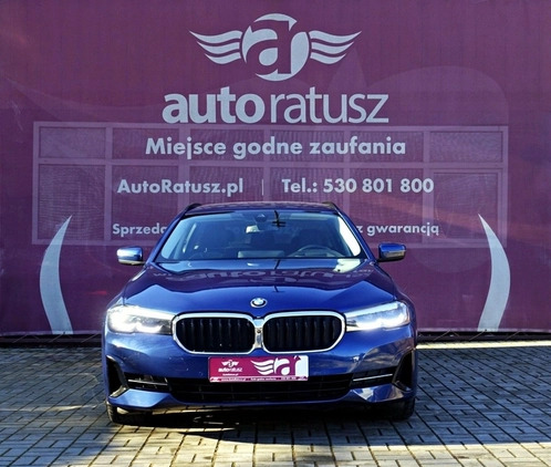 BMW Seria 5 cena 185900 przebieg: 141074, rok produkcji 2021 z Elbląg małe 781